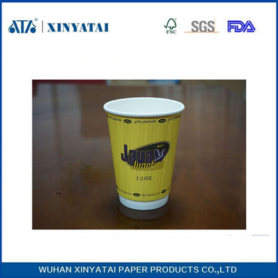 China Zumo de fruta / Custom bebidas papel tazas de café, tazas de café para llevar para bebidas calientes proveedor