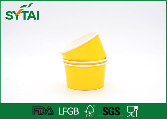 China El helado de papel amarillo modificado para requisitos particulares simple rueda logotipo disponible impreso proveedor