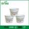 tazas de papel disponibles de las tazas/yogur del helado del papel de 12oz 16oz proveedor
